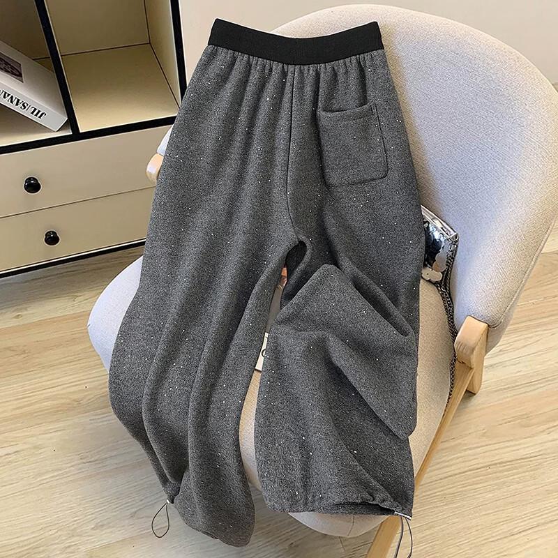 Women's Loose Fit High Waist Wide-Leg Pants
