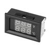 DC4-28V  -40~120℃ Digital Voltmeter Thermometer 0.28" LED Display with 1meter NTC 10K Temp Probe for Car, Motorcycle 5V 12V 24V