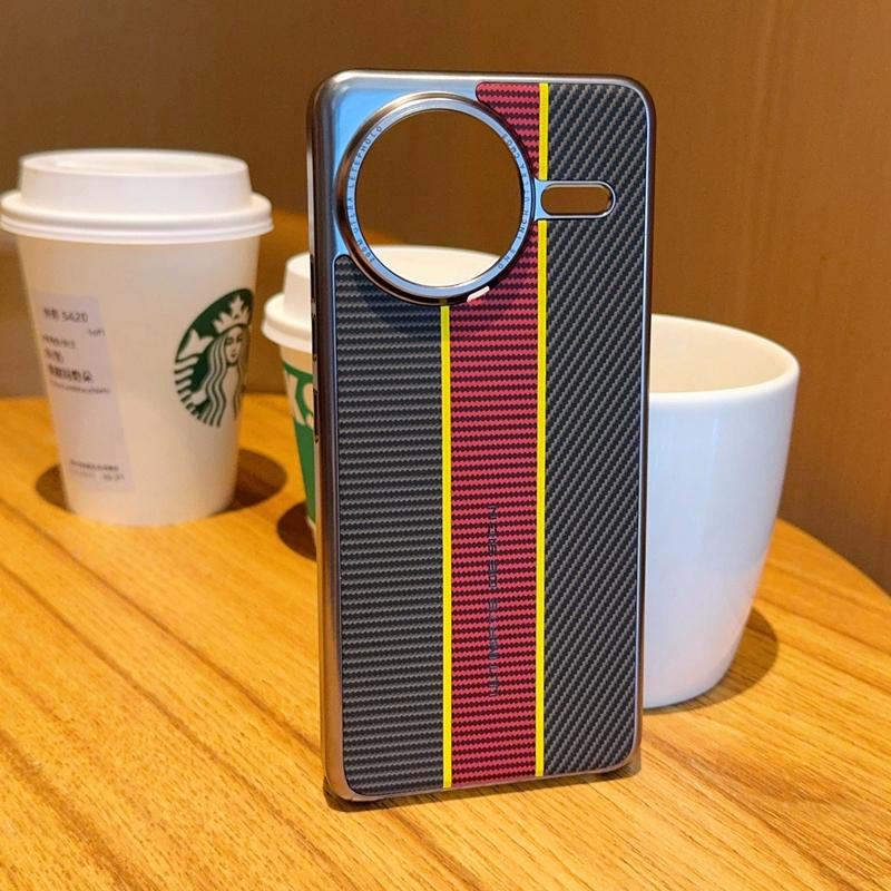 For Xiaomi Redmi K80 Pro 5G/Poco F7 Ultra 5G Case Fiber Texture Leather+PC Phone Cover