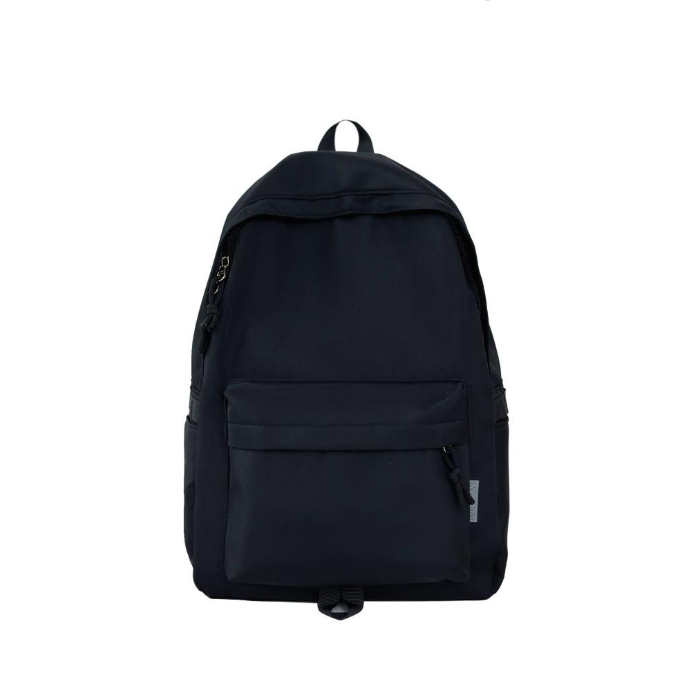 Backpack Large Capacity Travel Backpack Solid Color Simple Junior High School Student Leisure Japanese High School Student Versatile School Bag