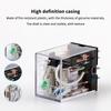 Miniature Coil Generalel Ectromagnetic Intermediate Relay Switch With Base Hh52P Led 12V Dc/220V Ac