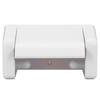 Wall Mounted Toilet Paper Holder Roll Paper Holder Toilet Tissue Rack for BathroomWhite