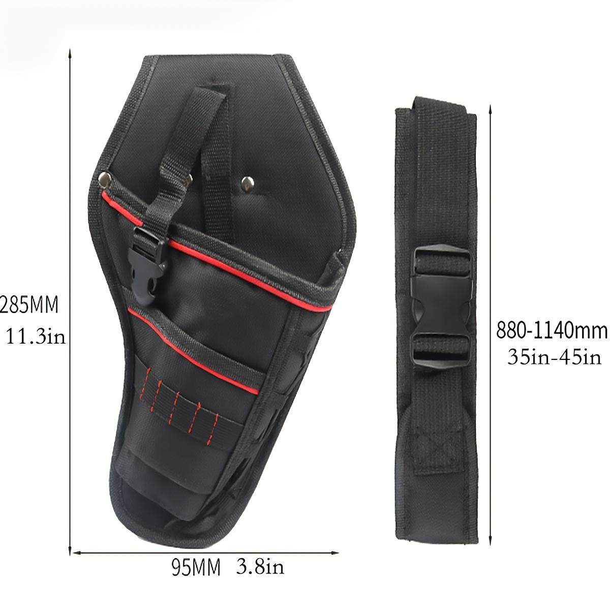 

Кобура для дрели с несколькими петлями для инструментов и угловой конструкцией для равномерного распределения веса на поясе, портативный многофункциональный набор инструментов