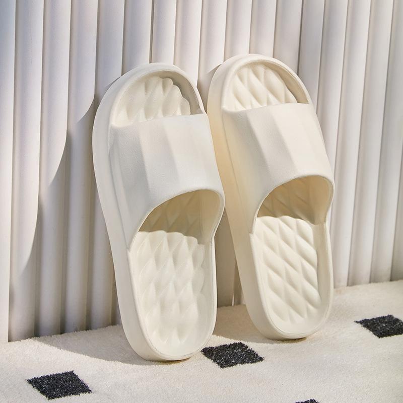 EVA Schlüpfsandalen neue Karomuster coole Hausschuhe Paar Indoor-Flip-Flops