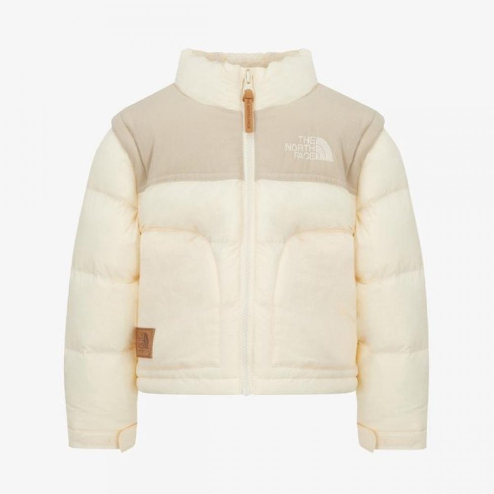 

The North Face Kids Detachable Jacket Cream Beige Nj3nr57t CREAM BEIGE/130