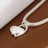 Copper Gorgeous Charm Fashion Charm Heart Wedding Lady Love Necklace Noble Luxury 18 Inches Copper Jewelry