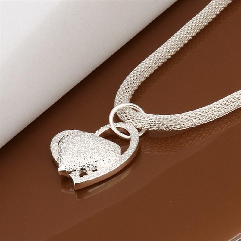 Copper Gorgeous Charm Fashion Charm Heart Wedding Lady Love Necklace Noble Luxury 18 Inches Copper Jewelry