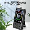 Portable CO Detector Rechargeable Digital Display CO Alarm for Homes Garages and Offices