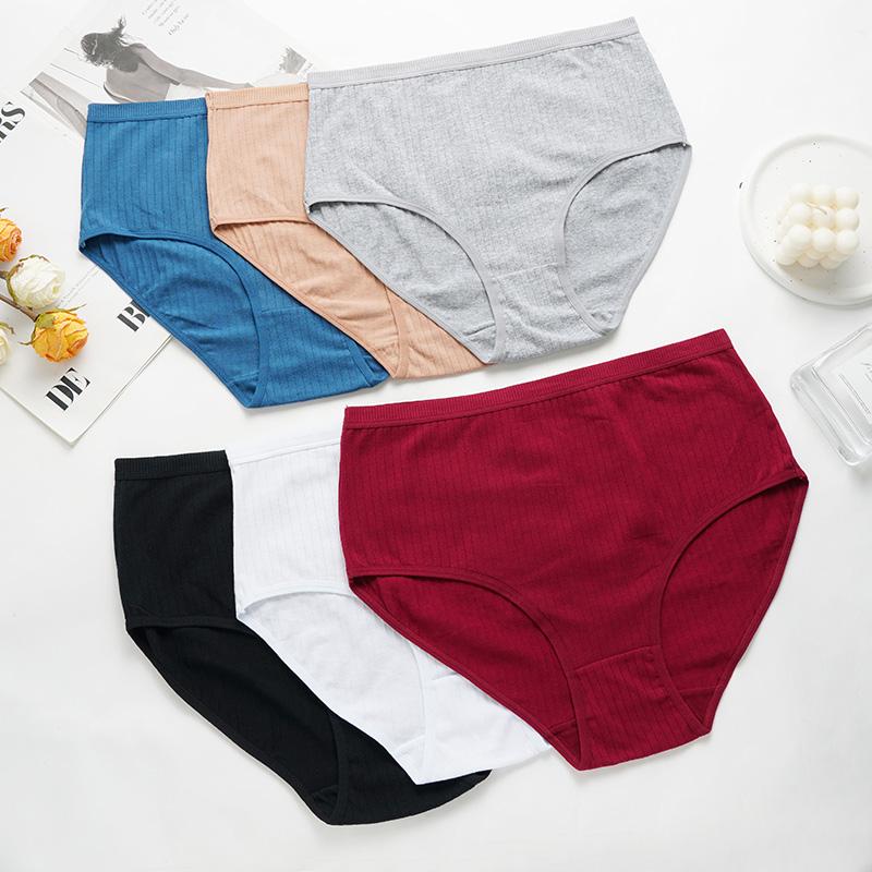 High Waist Women Cotton Panty Body Shaper Underwear Belly Slimming Butt Lifting Lingerie