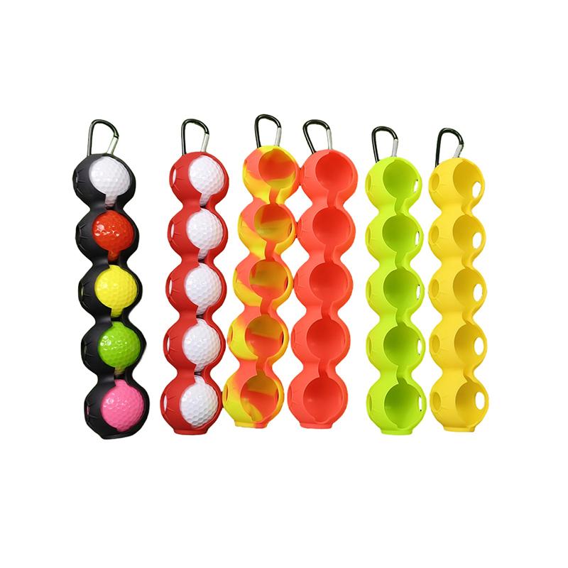 Golf Ball Organizer Golf Accessories Large Capacity Golf Ball Hanging Waist Ball Bag