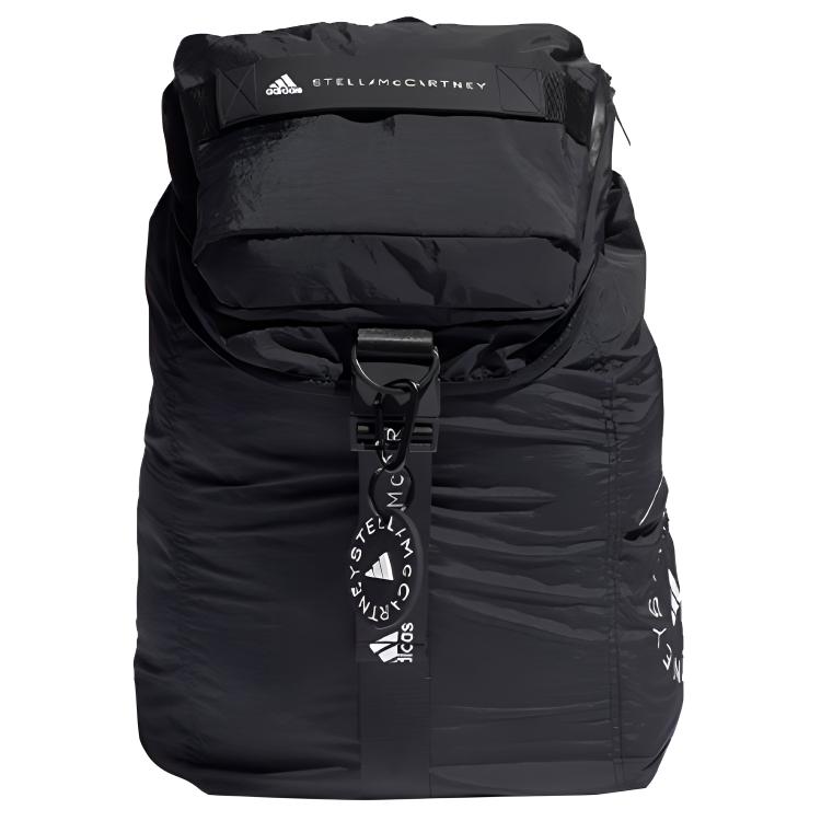 adidas By Stella McCartney Backpack Black/White Unisex Backpacks H57470 Black