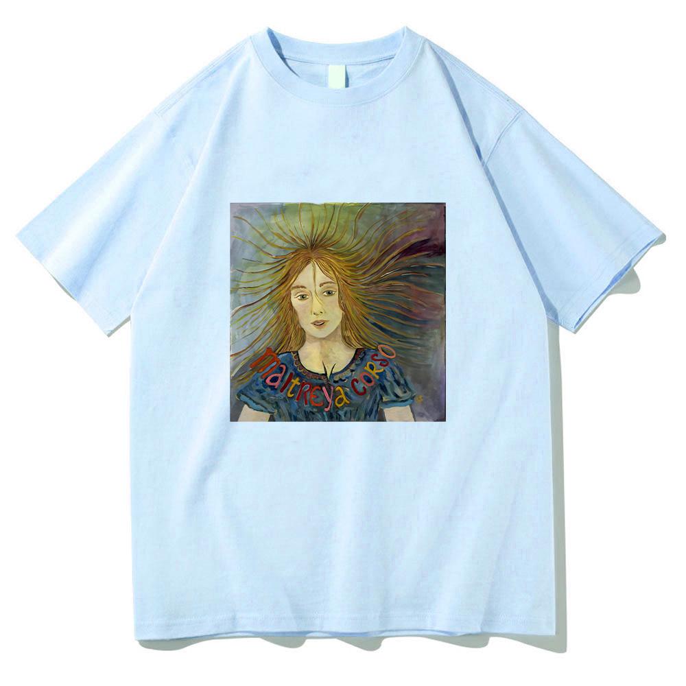 Maya Hawke MAITREYA CORSO T Shirts Fan Fashion Merch Clothing Cotton Soft Tee Women Men Casual Short Sleeve Top Y2K