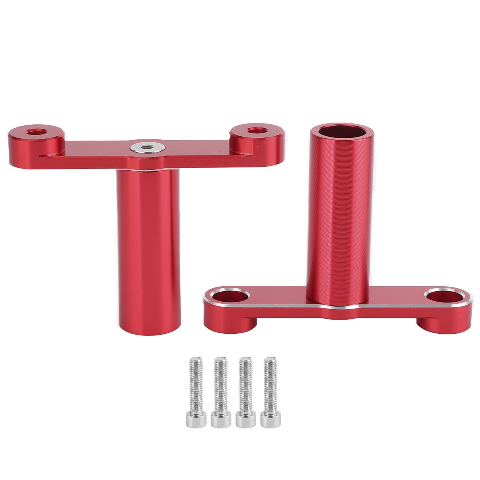 

Motorcycle Headlight Bracket Front Fork Light Mount Fit for YAMAHA TMAX530 TMAX530 SX DX Red