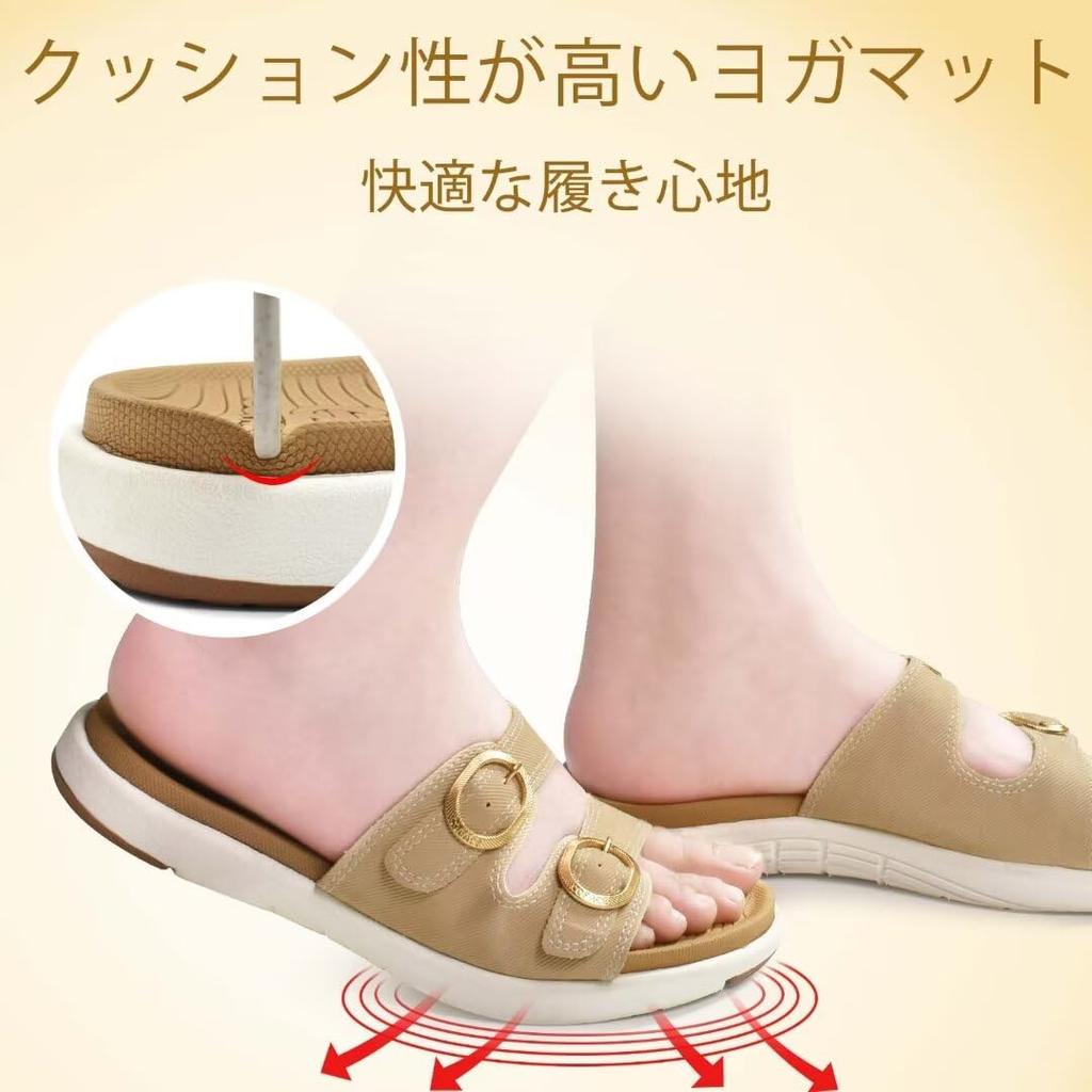 Sandale de damă COFACE US11, Elegante, Confortabile, Cu amortizare, Ușoare, Bej,