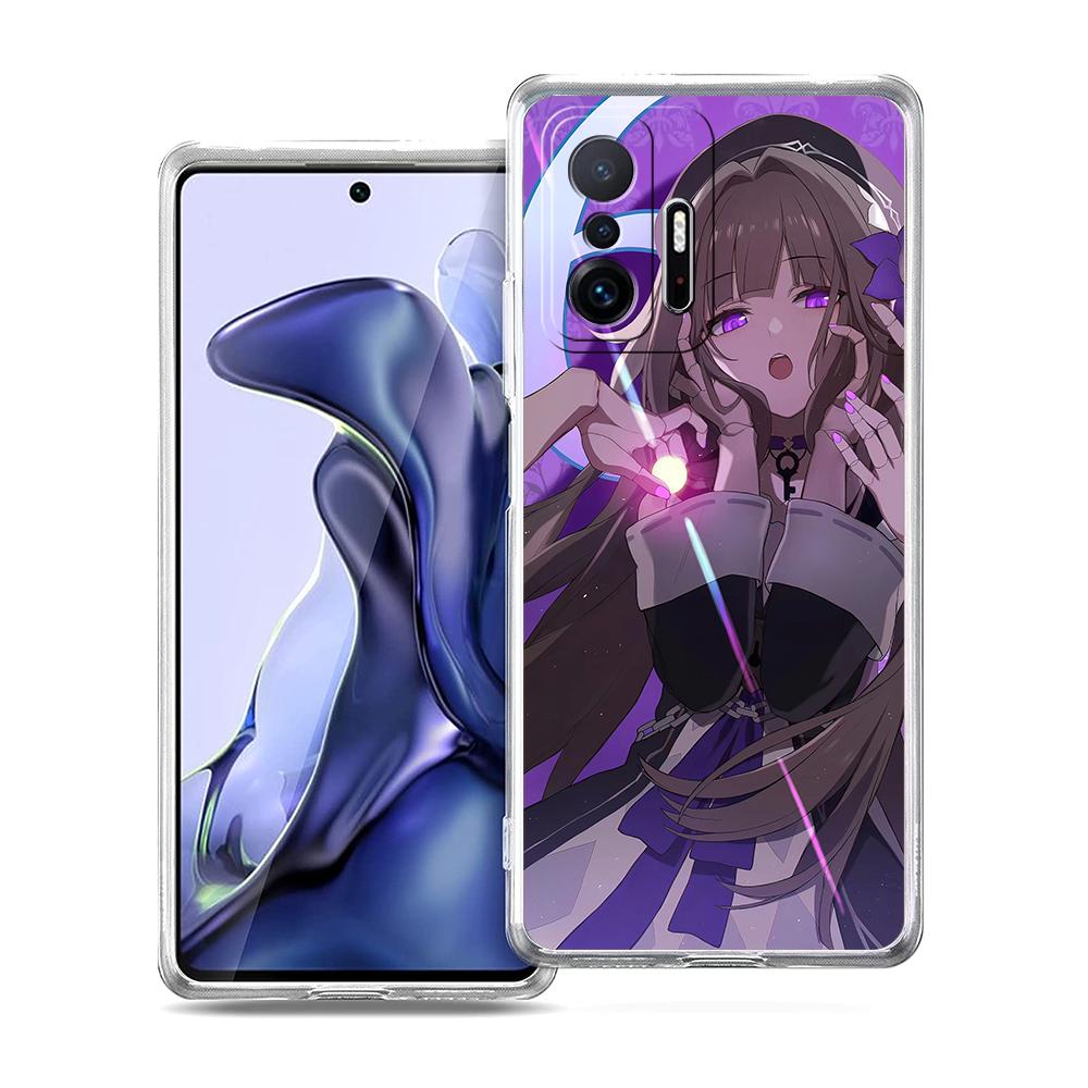 Honkai Star Rail Phone Case For Xiaomi 14 13 12 Lite Mi 11 Ultra 11X 13T 12T 11T For Poco X5 X4 X3 NFC F5 F4 M4 Pro 5G Cover
