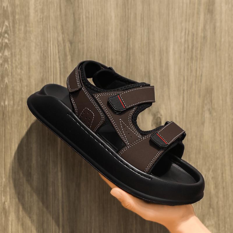 Fashion CYYTL Mens Summer Sandals Casual Shoes Beach Sneakers Outdoor Walking Comfort Luxury Designer Fashion Sport Breathable Leather