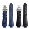 For MAURICE LACROIX AIKON Cowhide Men's Strap AI1018 Stainless Steel Metal Head Grain Crocodile Leather Bracelet 13MM Watch band