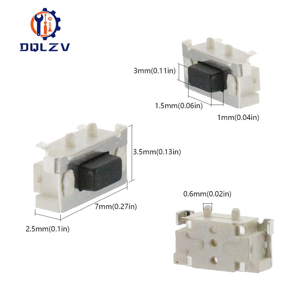 3*6*3.5MM 3*6mm 3X6X3.5 Micro Tactile Tact Keys Buttons SMD Push Side Button Switches
