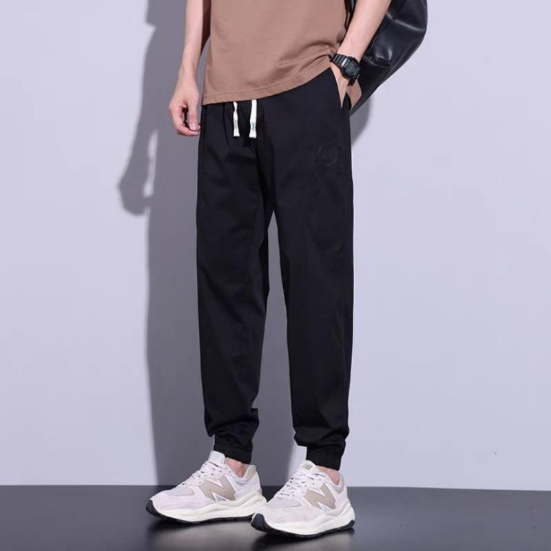 Men's Long Pants New Spring and Summer Loose Trend Sports Casual Pants Nine-point Pants