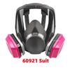 6800 Gas Mask Full Face Respirator] Paint Mask for Painting, Machine Polishing, Welding and Other Work Protection, Gas Mask