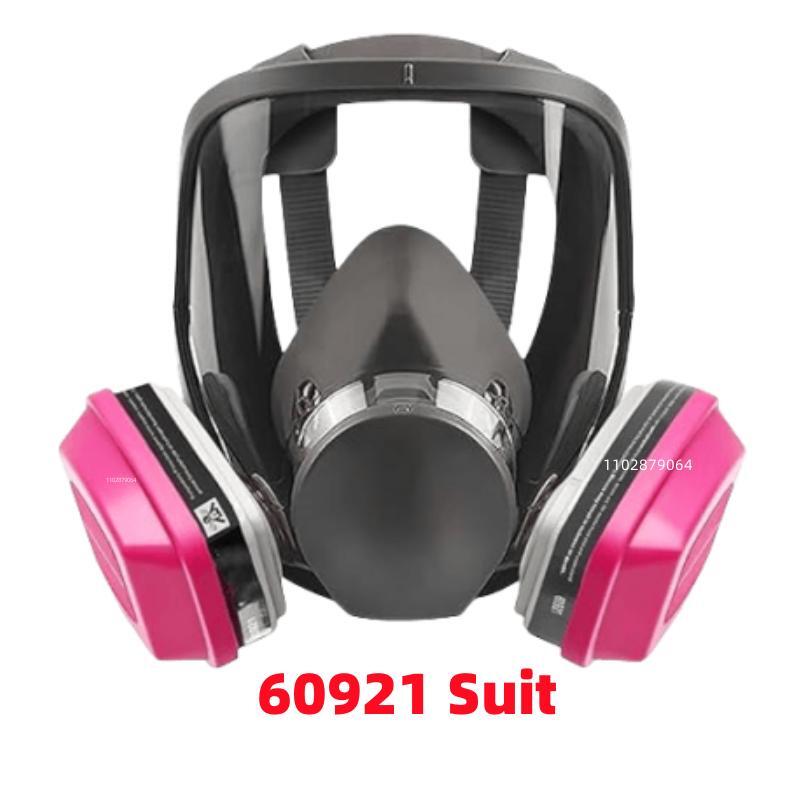 6800 Gas Mask Full Face Respirator] Paint Mask for Painting, Machine Polishing, Welding and Other Work Protection, Gas Mask