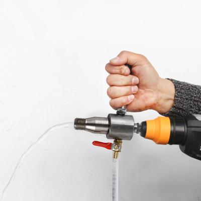 Tête de connexion pour marteau électrique avec compatibilité avec foret