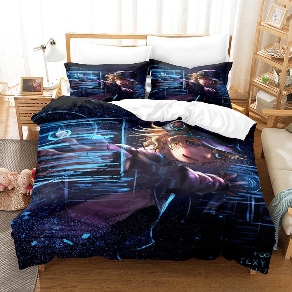 Akudama Drive Bedding Set Single Twin Full Queen King Size Bed Set Adult Kid Bedroom Duvet cover Sets 3D Anime Bed Sheet Set