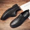 Fashion New Trend Mens Casual Leather Shoes Hot Sale Male Oxford Shoes Classic Business Sneakers Tenis Masculino Comfy Business Footwear