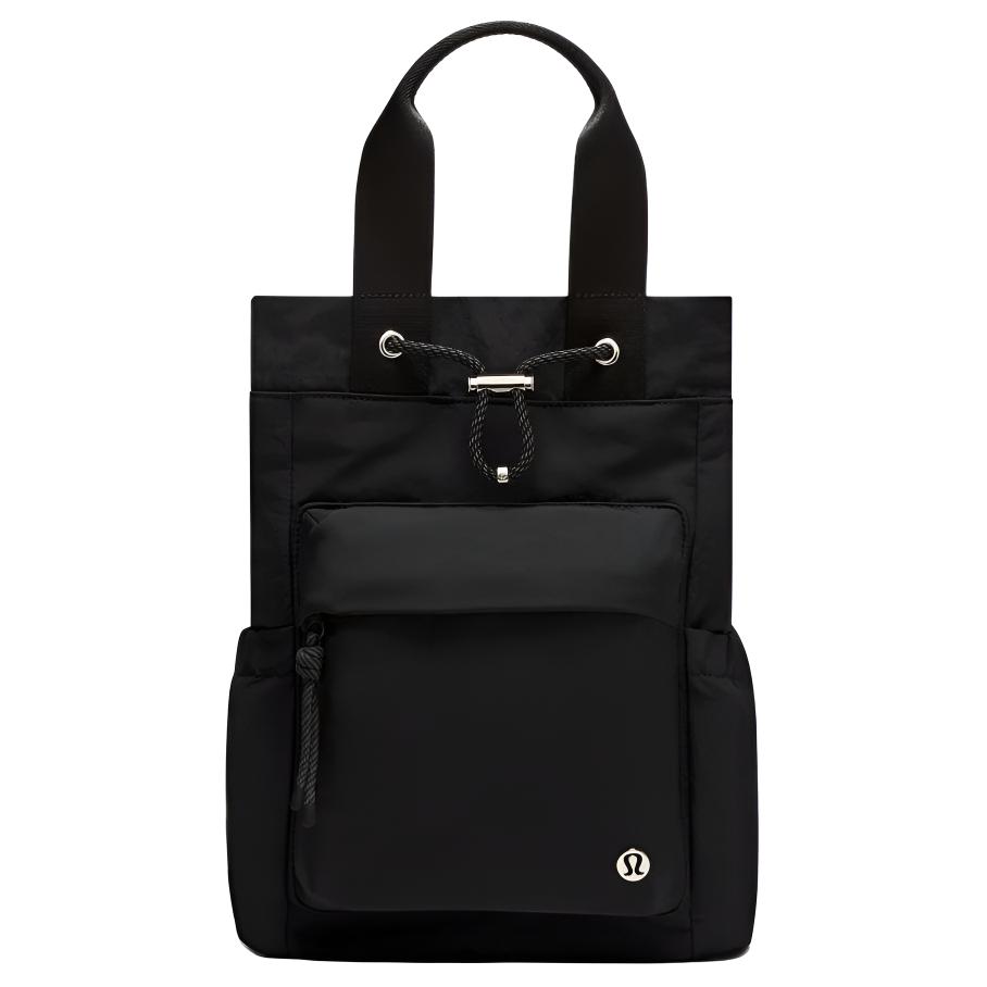 Lululemon 13.5L Minimalist Versatile Nylon Bucket Bag Unisex Handbags Black LW9GB0S-075256