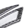 Vehicle Wheel Arch Guard Protector Trim Carbon Fiber Style Protective Layer Weather Resistant PVC Material Easy Mounting