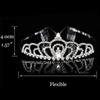 Classic Bride Rhinestone Crown Hair Accessories Headgear Studio Wedding Dress Accessories Direct Sales