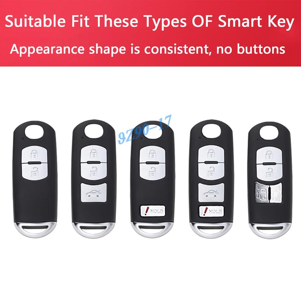 Clear Transparent Black Tpu Car Smart Key Cover Case For Mazda 2 3 6 Cx-3 Cx3 Cx-5 Cx5 Cx-9 Cx9 Mx-5 Mx5 Accessories