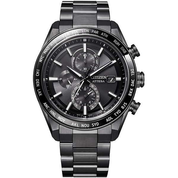 Citizen Attesa Solar Radio-controlled Direct Flight ACT AT8294-59E Wrist Watch for Men