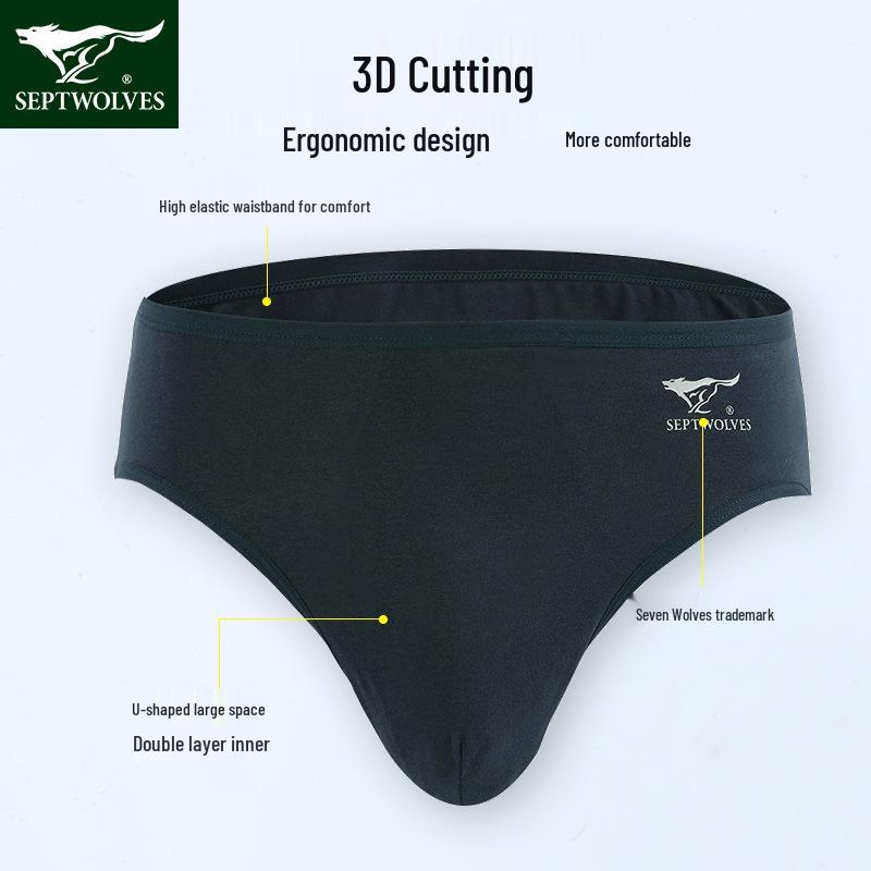 Slip Uomo Vita Media Cotone Spandex Confezione da 2