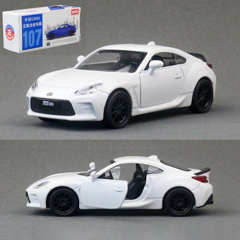 

1/37 Toyota GR86 Alloy Sports Car Model Diecasts Metal Track Racing Vehicles Car Model Simulation Collection Childrens Toys Gift белый