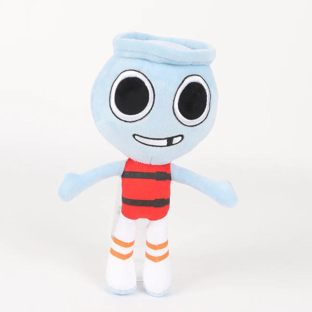 Dandy's World Plysj Cute Dandy World Scrap Stuffed Horror Game Goob Pebble Poppys Boxten Plysj Soft Doll Kawaii Room Decor Toy