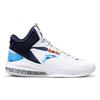 Stash X Anta Cushioning Slip Resistant And Abrasion Resistant Coverage High Top Basketball Shoes Men's White Blue 91931110-8