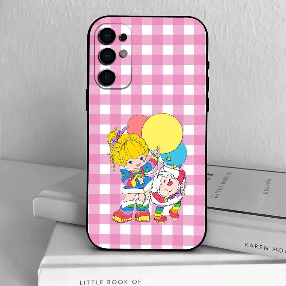 

Color Kids Rainbow Brite Phone Case For Samsung S25,S24,S21,S22,S23,S30,Ultra,S20,Plus,Fe,Lite,Note,10,Black Cover Samsung S22ULTRA5G