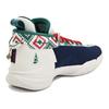 Anta Kids KT9 Fabric Lightweight Fashion Non-Slip Wear-Resistant High-Top Basketball Shoes Men sneaker White Blue 312341130-2