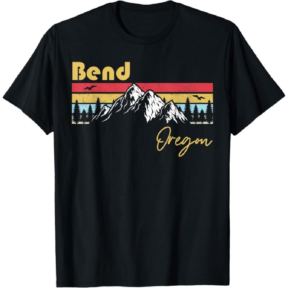 

Bend Oregon Roots Hometown Vintage Home State Pride T-Shirt S