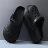 Summer new men's casual hole shoes platform non-slip eva fashion round head indoor and outdoor beach bag head sandals
