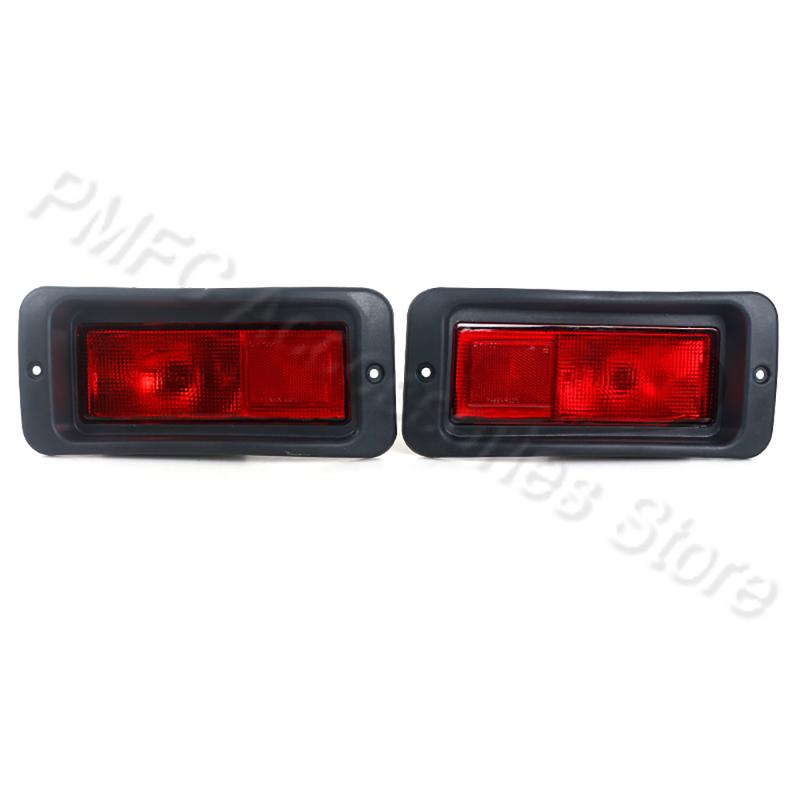Left Right Rear Bumper Reflector Brake Light Tail Lamp Rear Fog Light For Mitsubishi Pajero MONTERO Sport 1999-2008 For Car