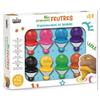 Filzstifte - Crealign - CL215 - Schachtel mit 8 Stück - Ergonomischer Griff - Für Kinder ab 12 Monaten