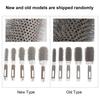 5pcs Round Brush Set Heat Conduction Hairbrush Comb Hairdressing Tool Set for Blow Drying Curling