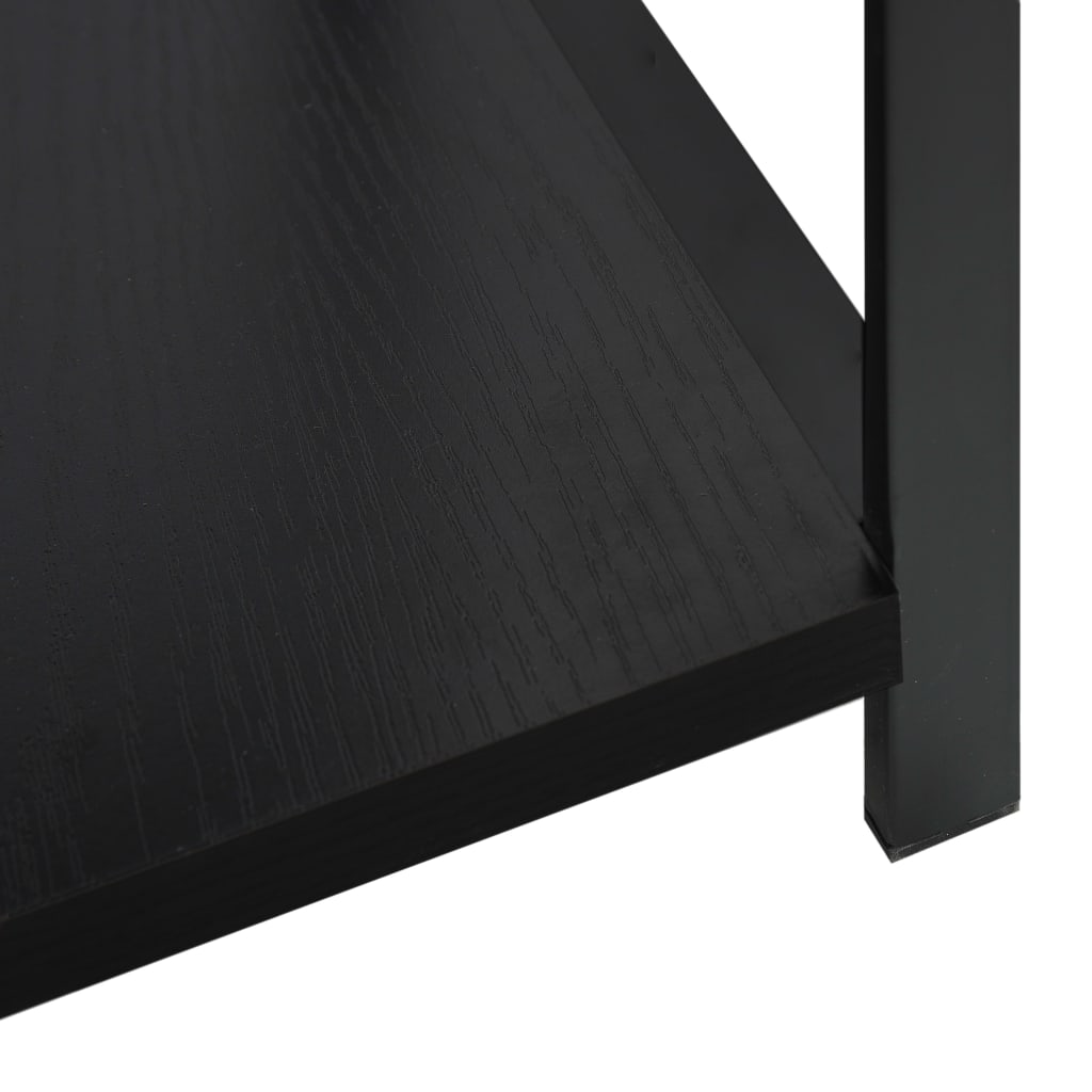 Small Bookshelf Black 33.5 x 39.6 x 79.7 cm Particleboard