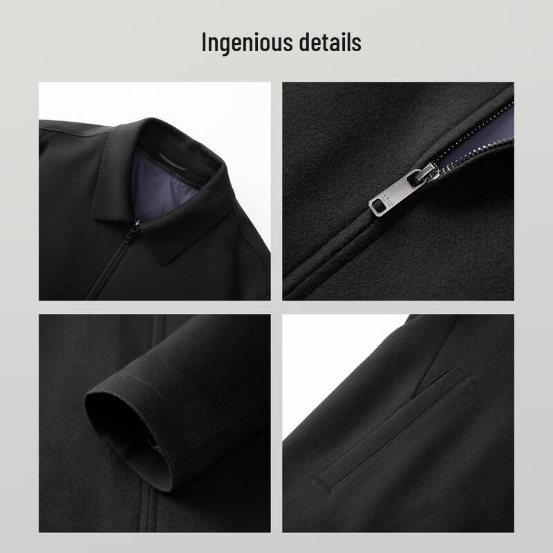 EMZ Men's Business Casual Lapel Jacket