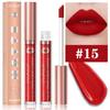 18 Color Waterproof Lip Gloss Nude Apricot Matte Liquid Lipstick Transparent Lip Oil Sexy Rose Red Velvet Matte Lipstick Make Up