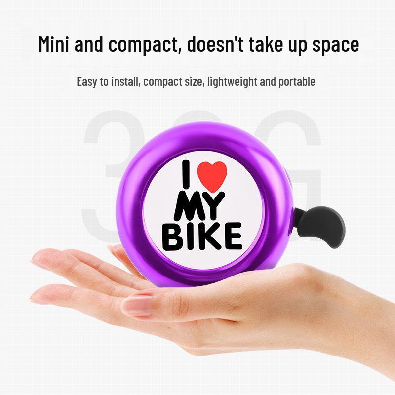 Super Loud Bicycle Bell for Kids and Mountain Bikes - Cute Balance Bike Accessory