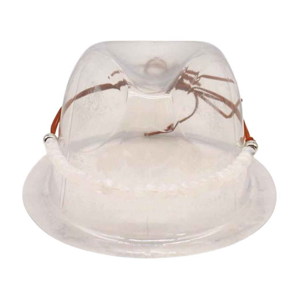 Big Brim Gold Acrylic Chain Felt Hat Solid Color Cashmere Jazz Hat French Top Hat