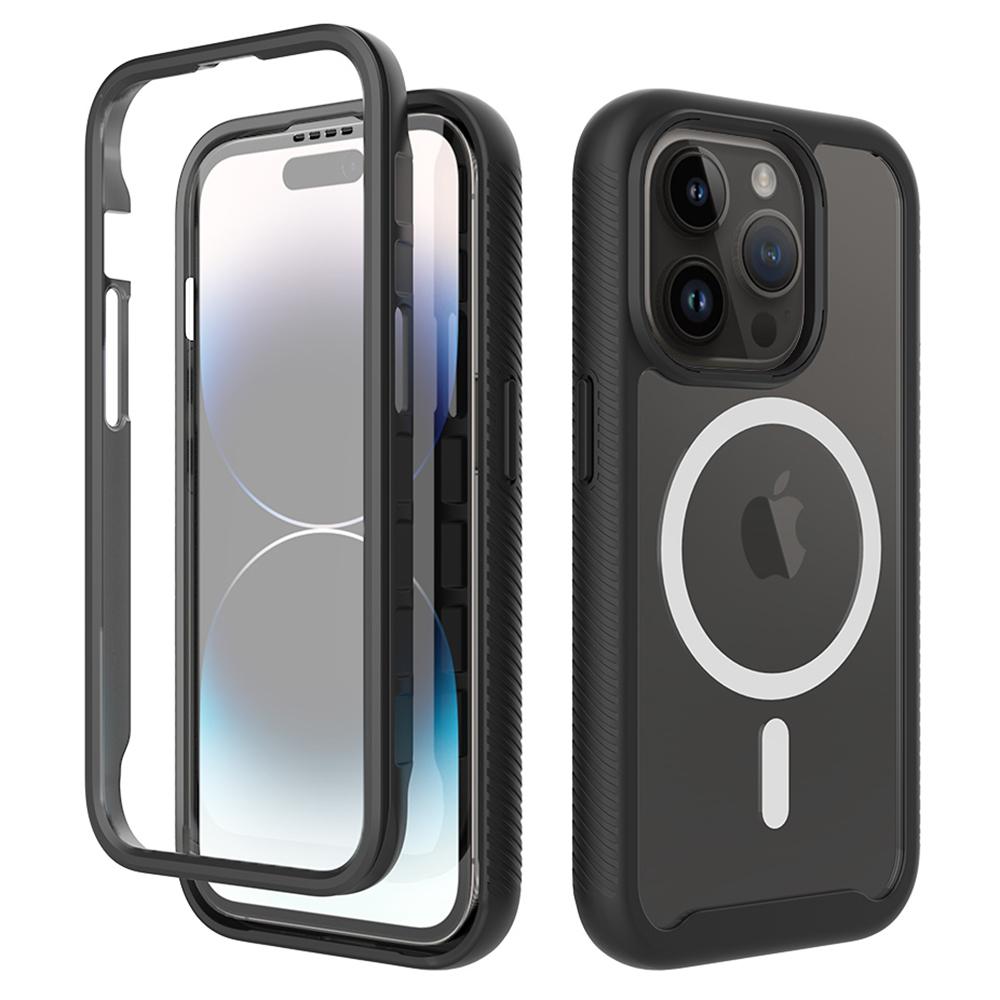 Starry Series for iPhone 15 Pro Case PC+TPU Magnetic Phone Cover Compatible with MagSafe